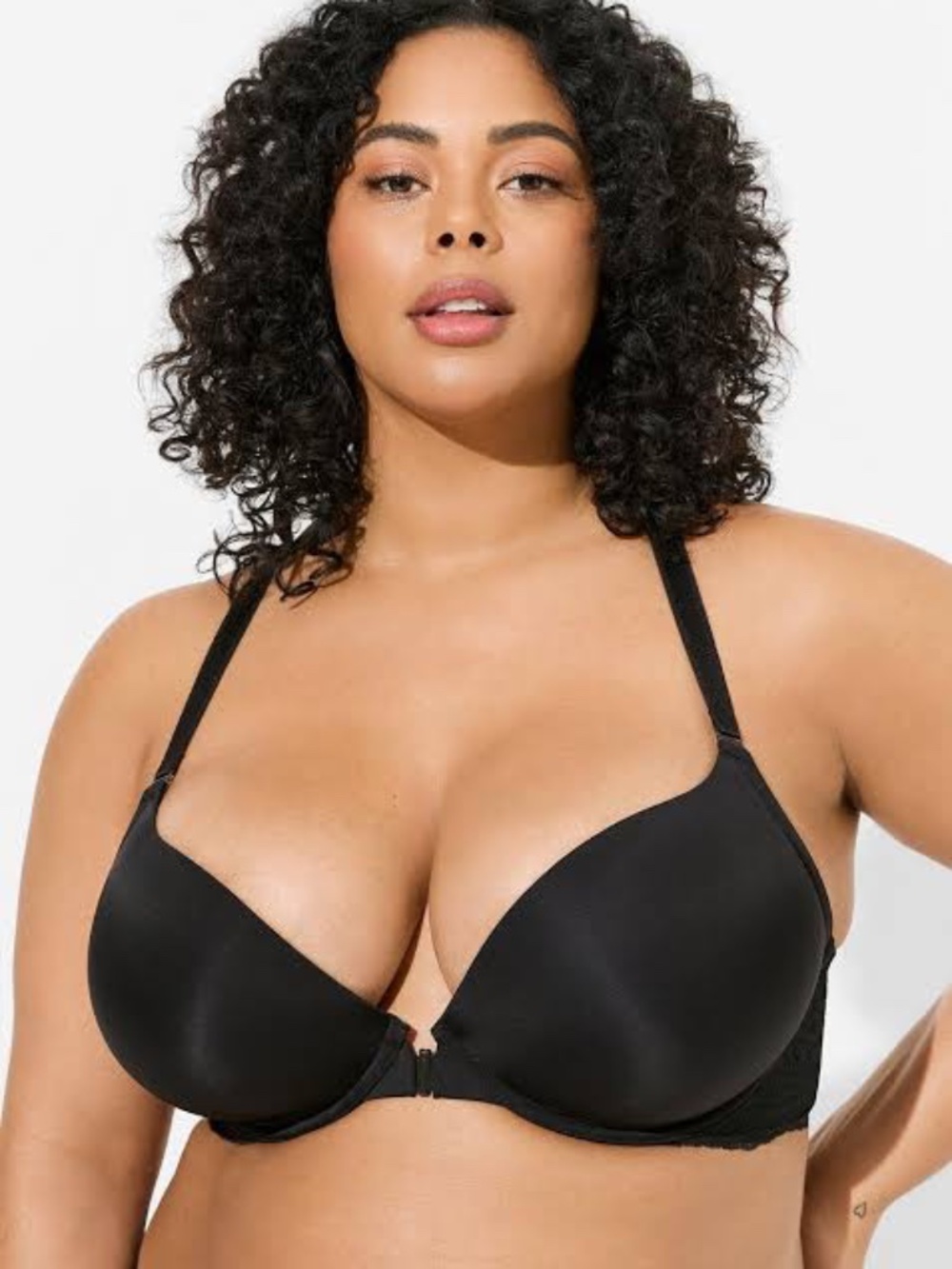 NWT Torrid 46DDD XO Plunge Push-Up Front-Close Bra